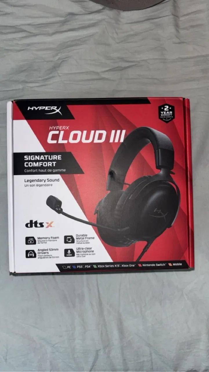 Headset Gamer HyperX Cloud III