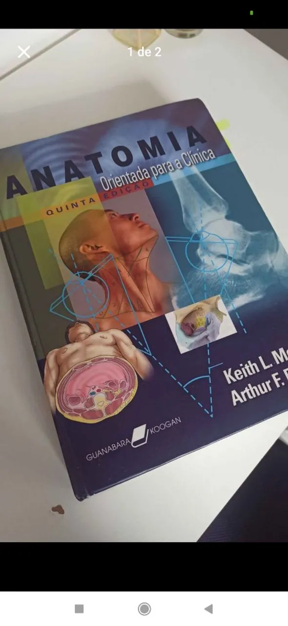 Livro de Anatomia Humana - Moore - Quinta Edição