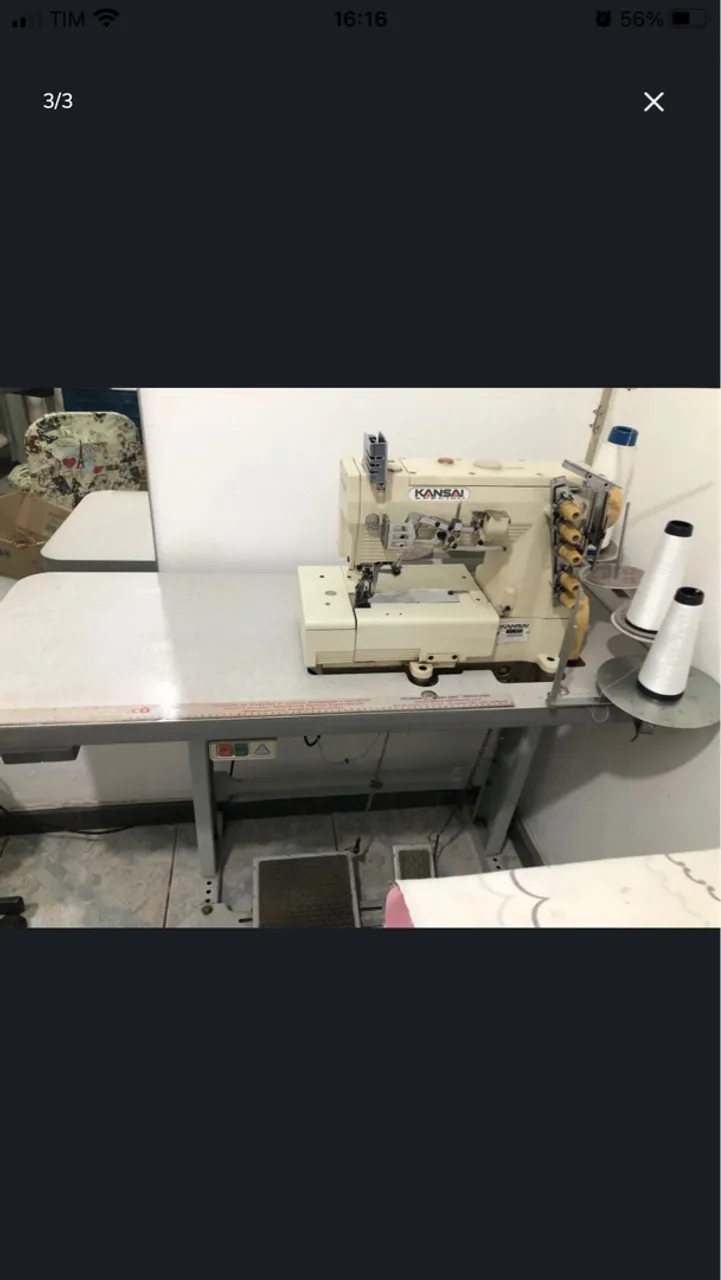 Máquina de Costura Industrial Kansai
