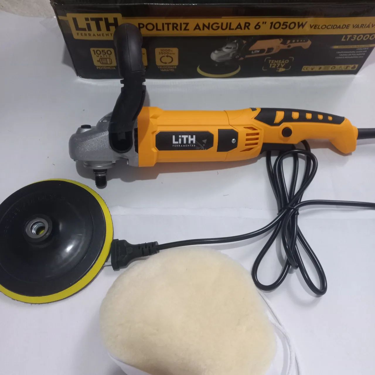 Politriz Angular 6'' 1050W Nova. 220v