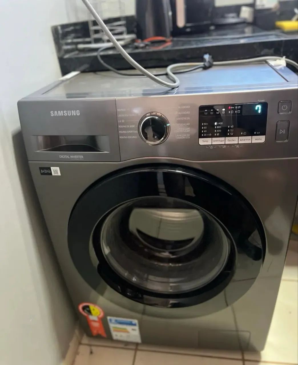 Máquina de lavar Samsung digital inverter 