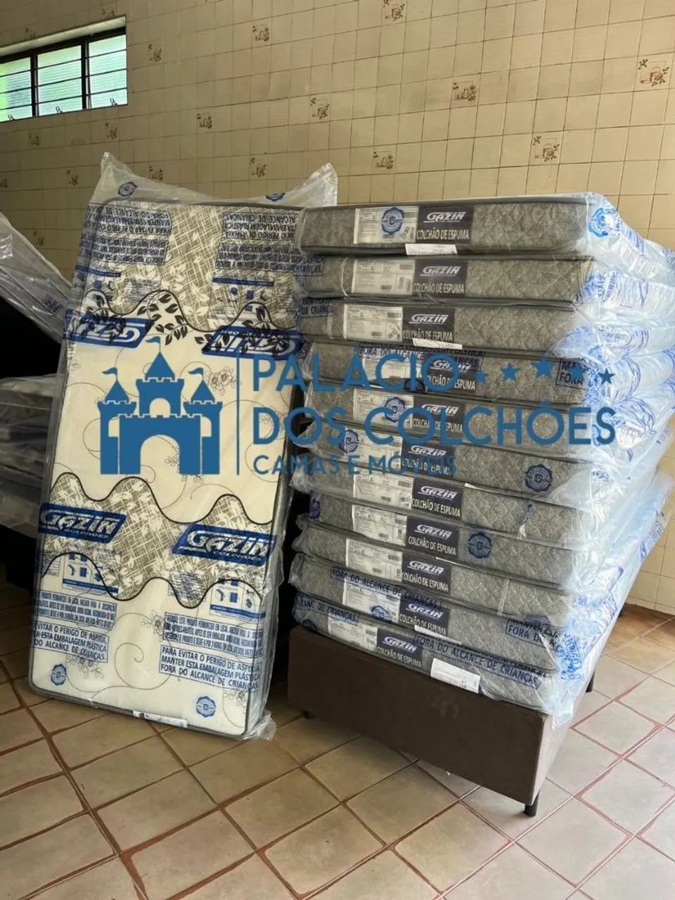 Colchões Gazin - Novos - Preço Imperdível