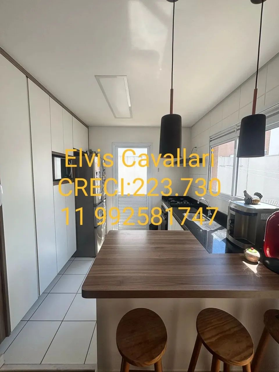 Casa l possui 80 m2 com 3 quartos sendo um suite, 2 vagas 1 1 9 9 2 5 8 1 7 4 7 Elvis Cava - Foto 4
