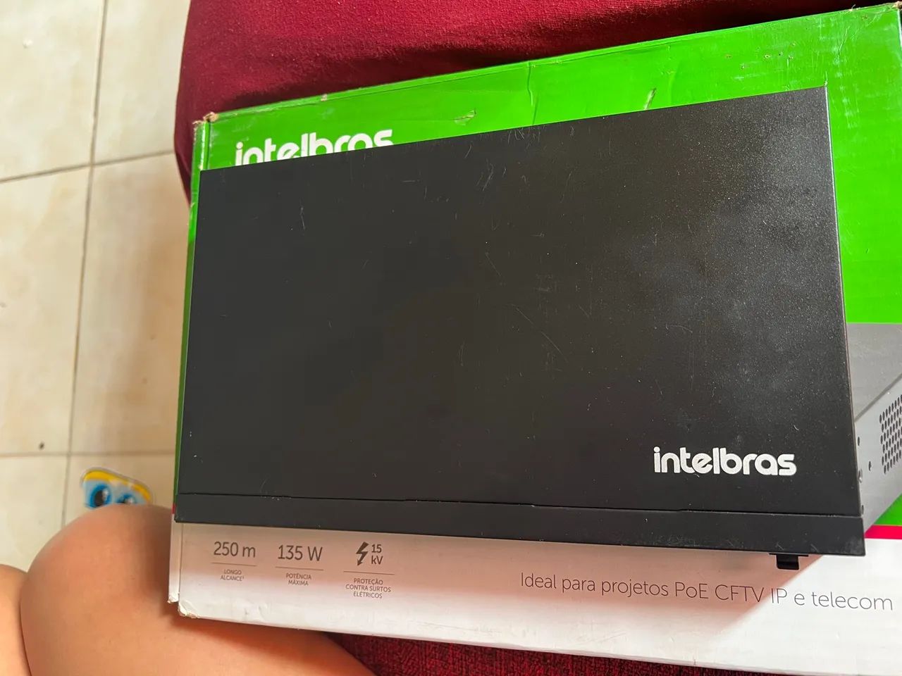 Switch Intelbras 16 Portas PoE+ Gigabit - Foto 2