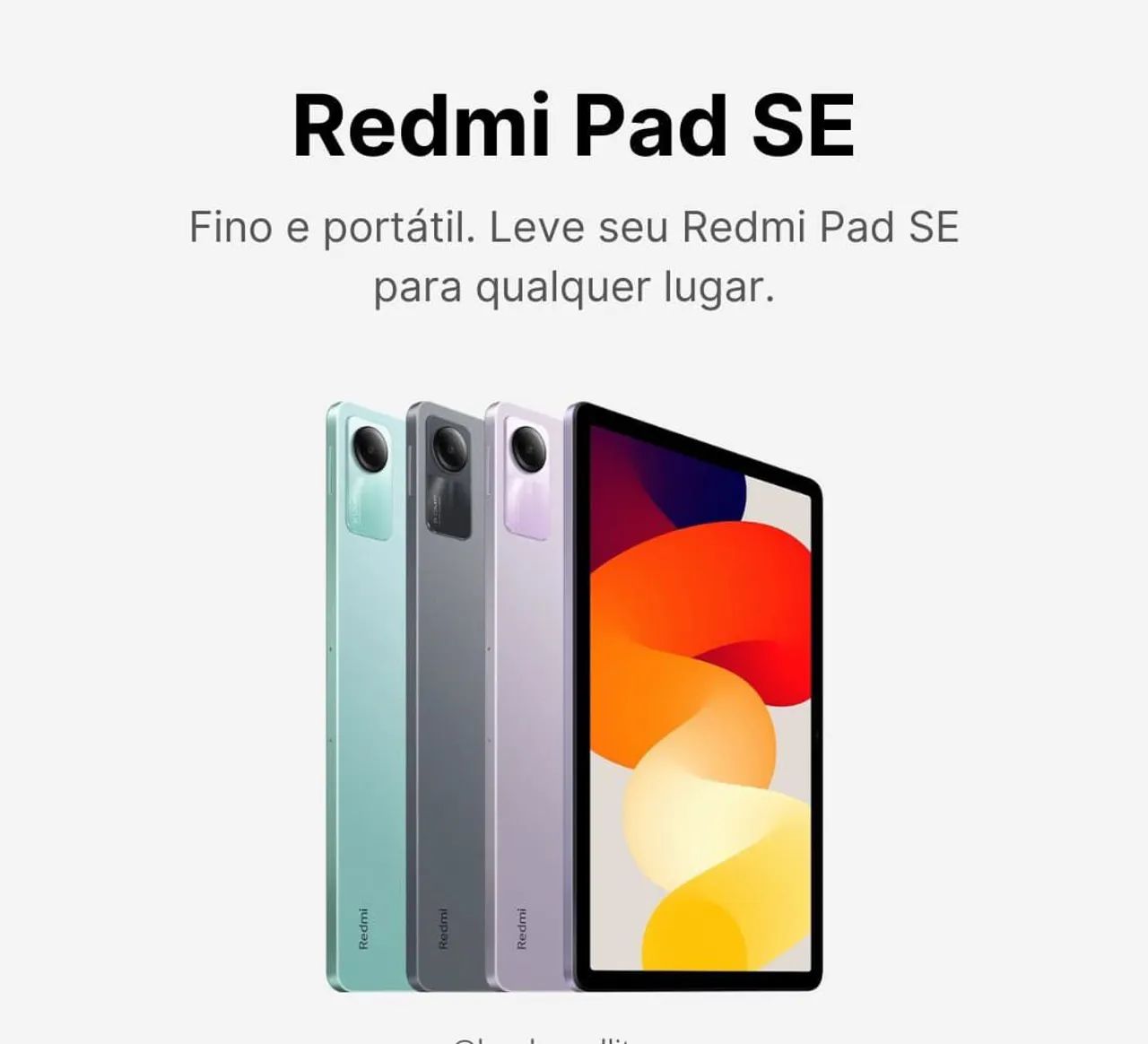 Tablet Xiaomi 11 polegadas Lacrado com Garantia - Foto 4