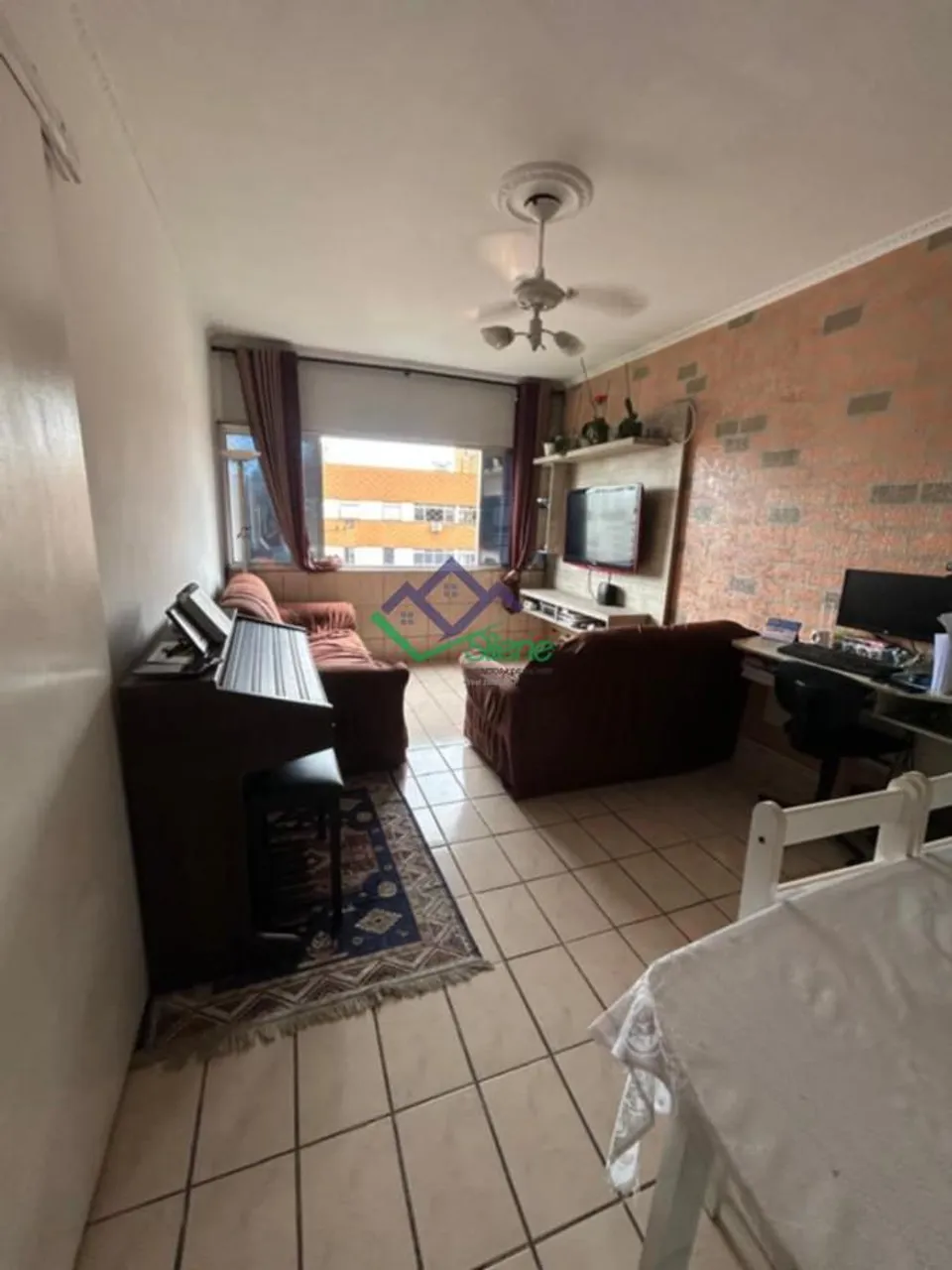 Apartamento para Venda em Santos, Encruzilhada, 2 dormitórios, 1 banheiro, 1 vaga