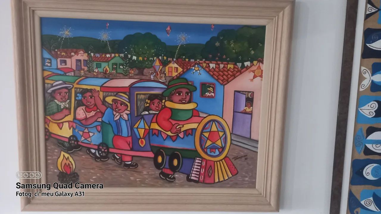 Quadro a óleo de chico laranjeiras  - Foto 3