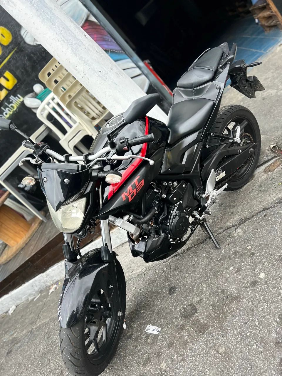 MT03 a mais barata de sp 16 mil em dia só transferir  - Foto 4