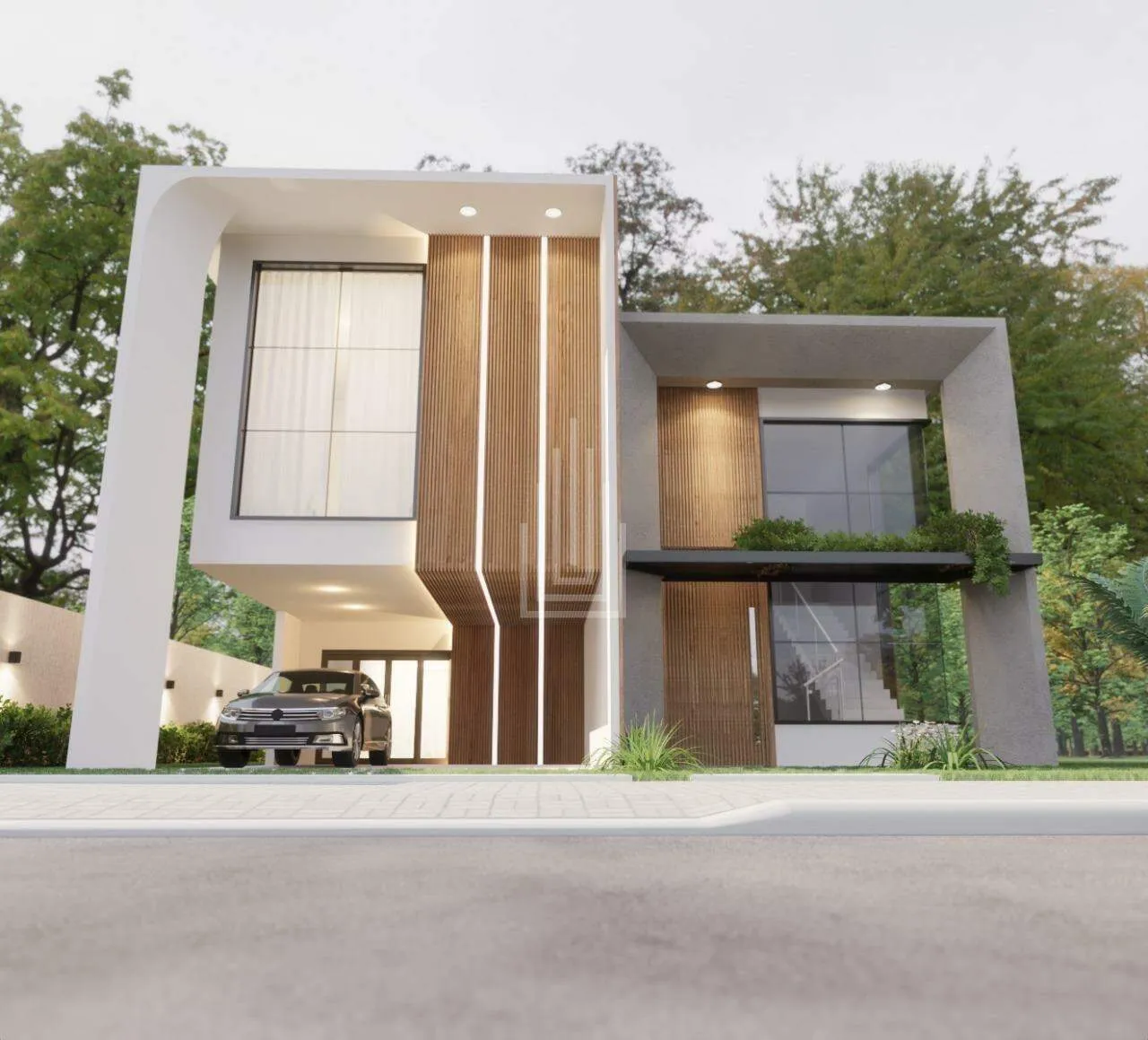 A Residência de alto padrão no Condomínio Royal Yacht Residence e Resort parece ser um lux