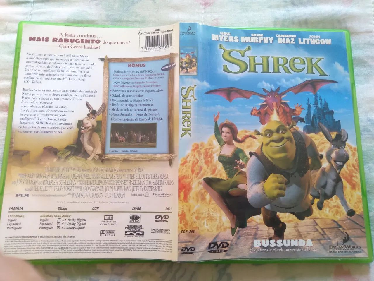 Shrek - DVD - Dublado 