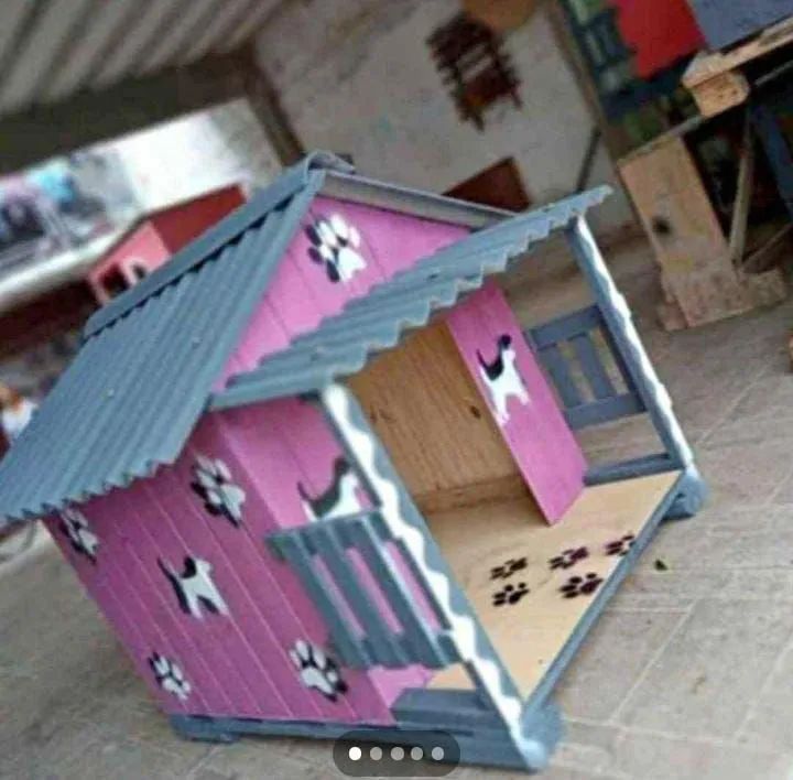 Casinha para cachorro apartir de 200,00 já incluso pintura e varanda  - Foto 6