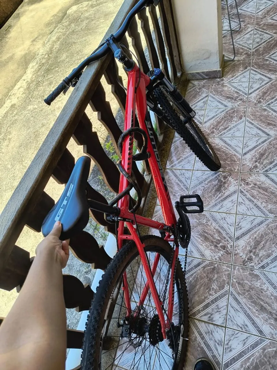 Bicicleta aro 29 absolute semi nova