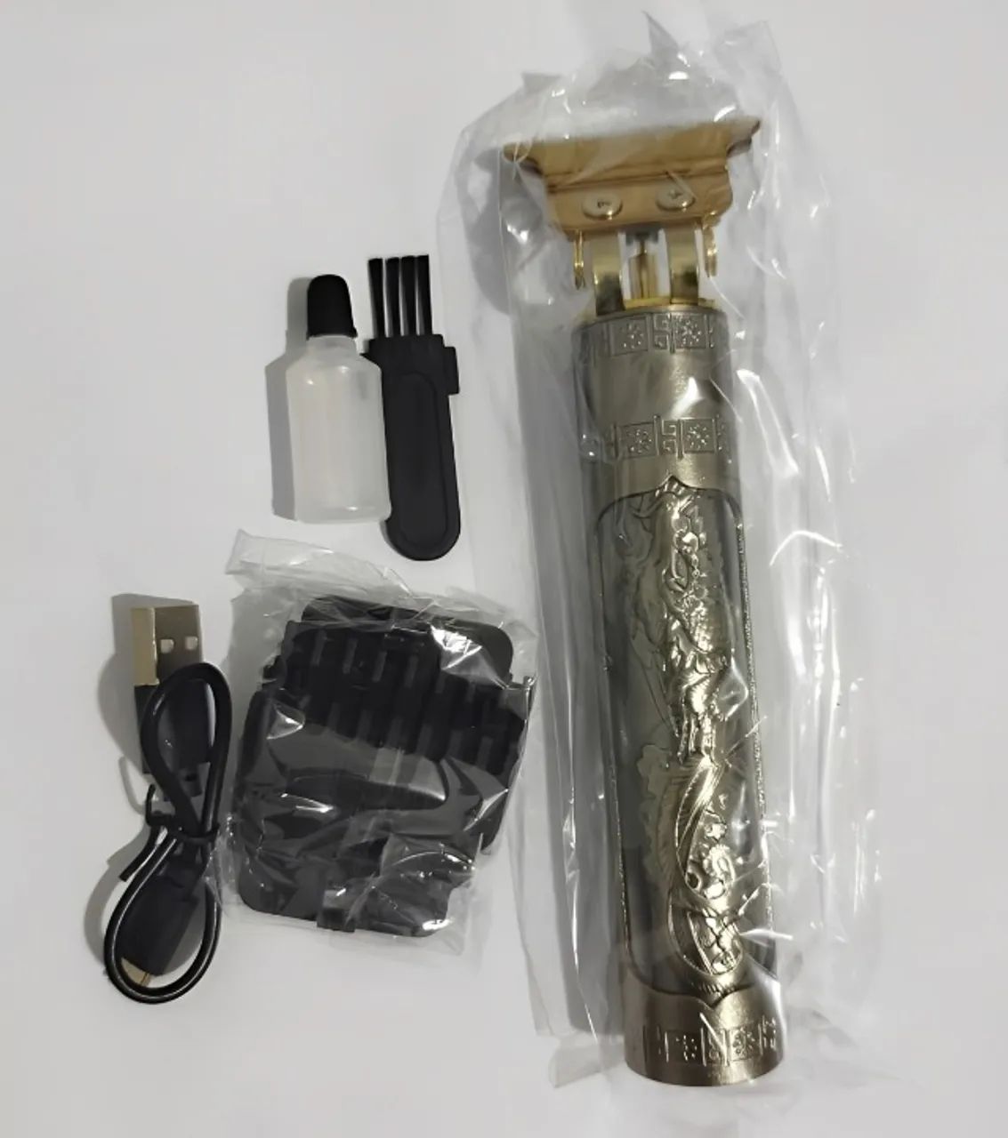 Maquininha de Cortar Cabelo sem Fio Recarregável - Foto 2