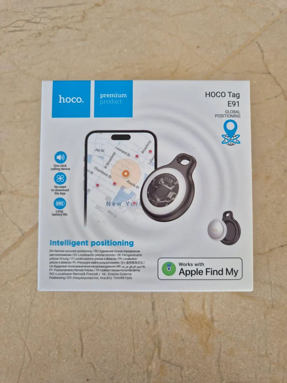 Air Tag Apple find my - Smart Tag HOCO E91 - Foto 3