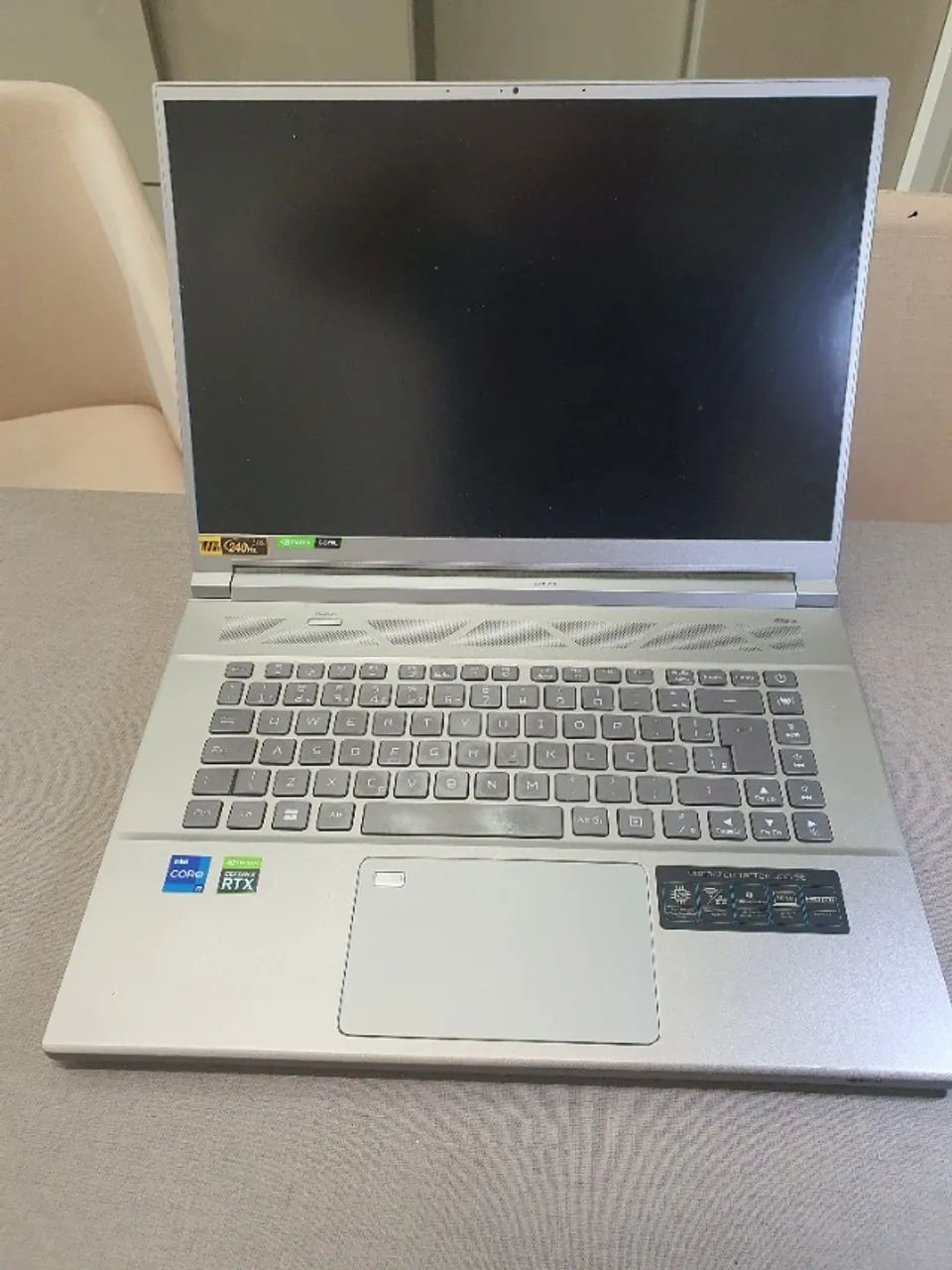 Notebook Gamer Acer Predator 16" i7 12700H 16GB 1024GB SSD RTX 3060 - Foto 3