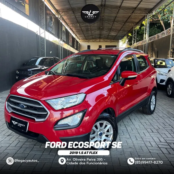 ECOSPORT 2019 SE 1.5 AUTOMATICA 45.000KM