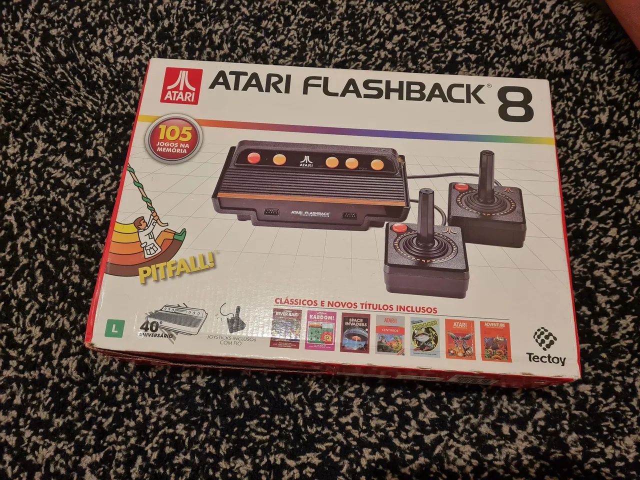 Atari Flashback 8 - 105 Jogos na Memória - Novo e Lacrado