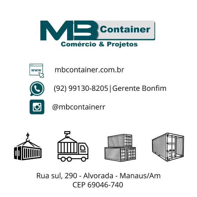 Container/Contêineres de ferro 20 e 40 pés - Foto 4