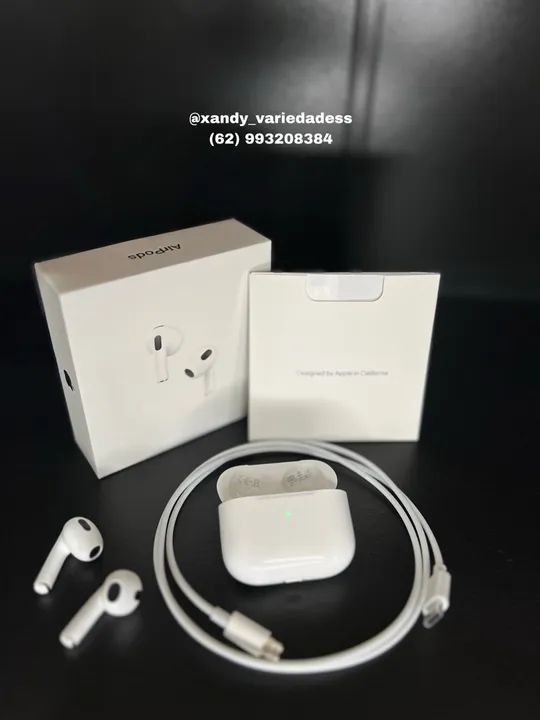 Fone de ouvido, Airpods, excelente qualidade 