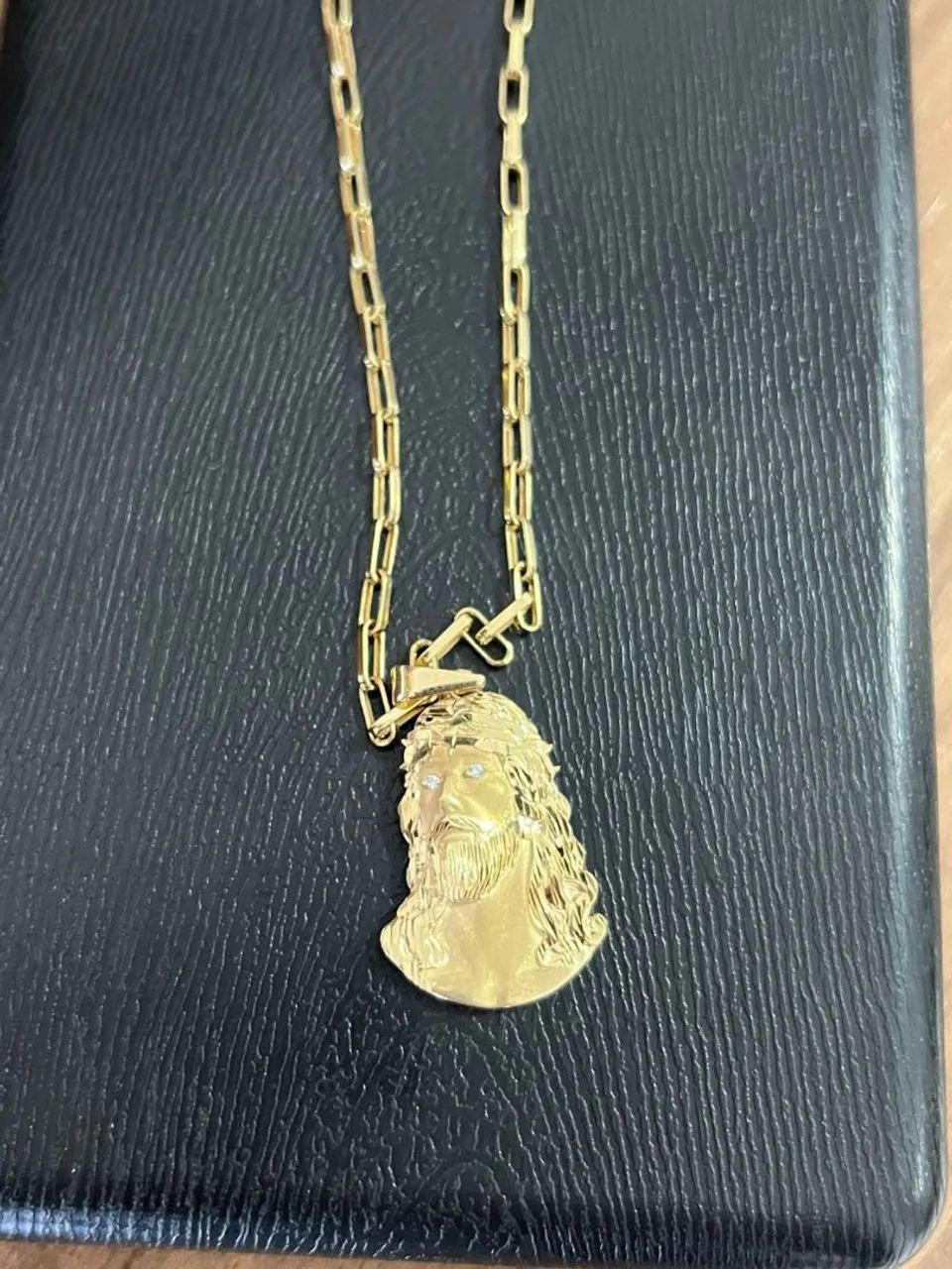 Corrente com pingente Ouro 18k  - Foto 3