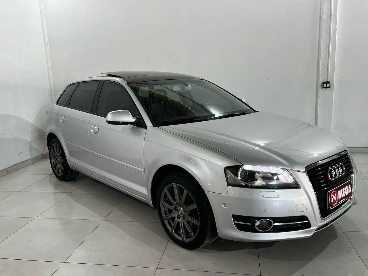 A3 SPORTBACK 2.0 16V TFSI S-TRONIC  PRATA 2010/2011 - Foto 3