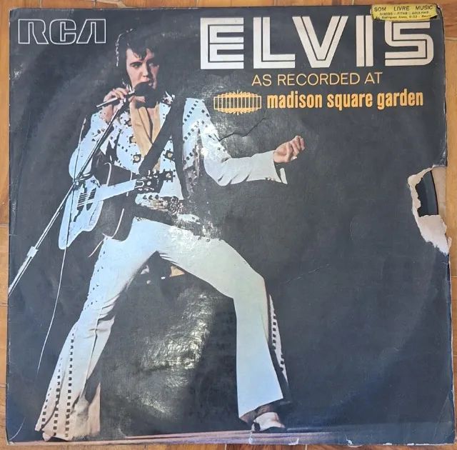 Disco de Vinil LP Elvis as Recorded at Madison Square Garden RCA