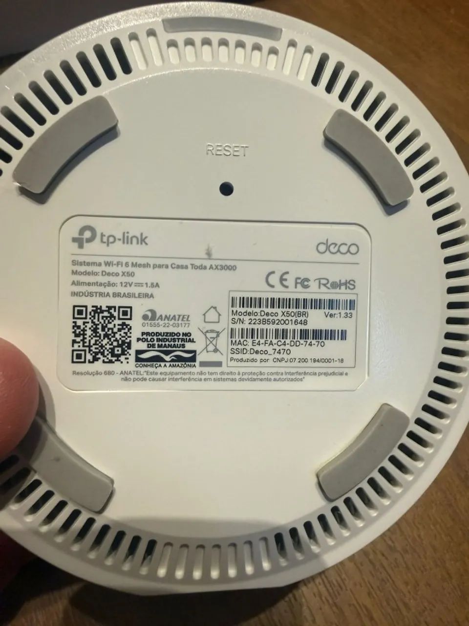 Roteador Mesh Deco X5064529516597121122