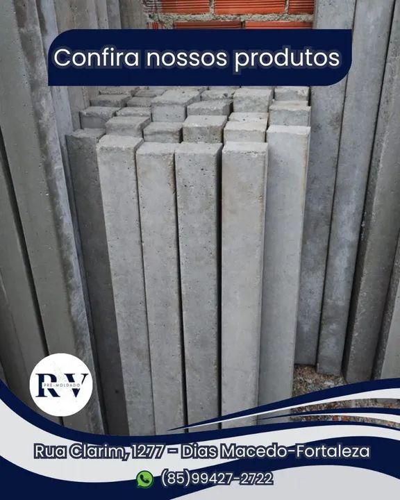 RV Pré-moldado - Pingadeira, chapim VALOR PARA RETIRADA. Fortaleza-ce. - Foto 5
