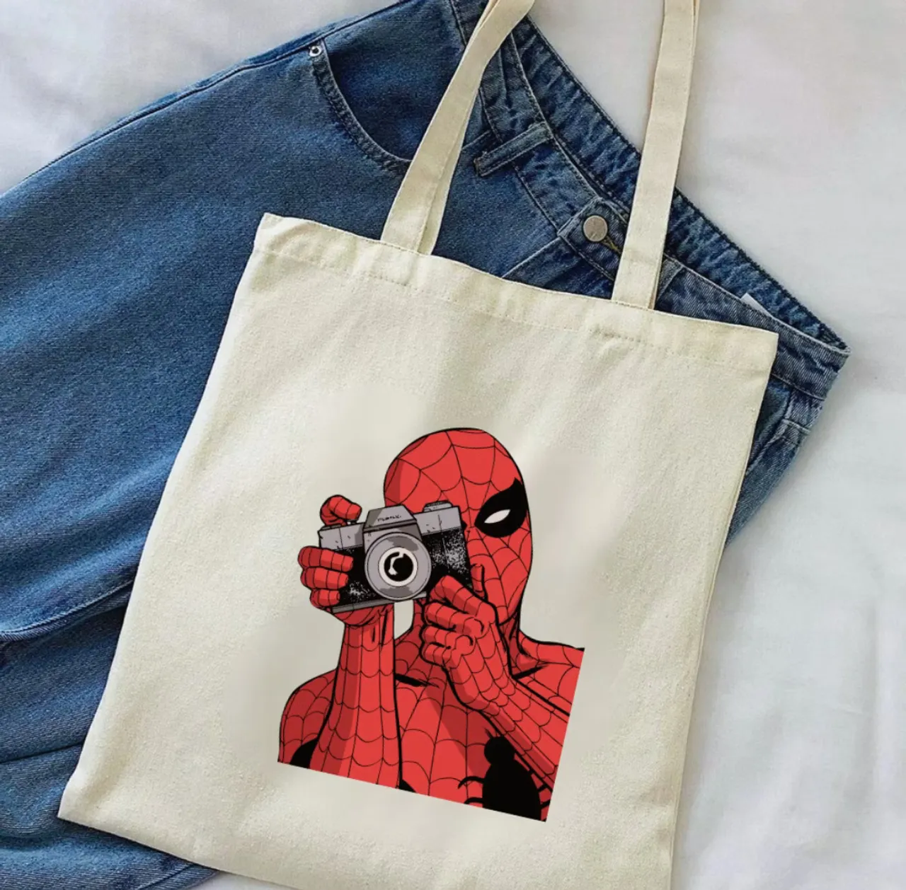 Ecobag *homem aranha* 100% algodão