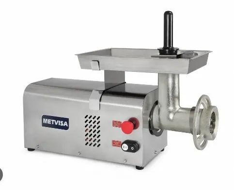 Moedor de Carne Pesado Inox 1Cv Boca 22 Metvisa