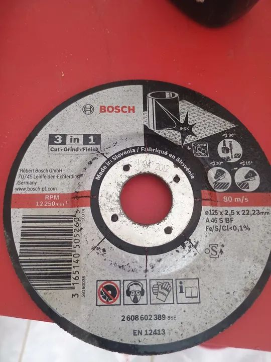 Disco multi uso 4 em 1 bosch  - Foto 2