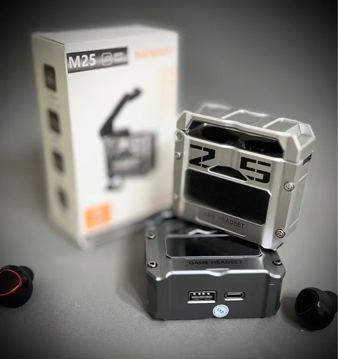 Fone Gamer M25 Wireless 5.3 com Microfone - Foto 4