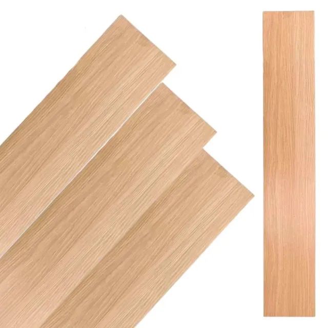 Piso Vinílico Régua Placa Manta Autocolante Amadeirado 5m² - Foto 2