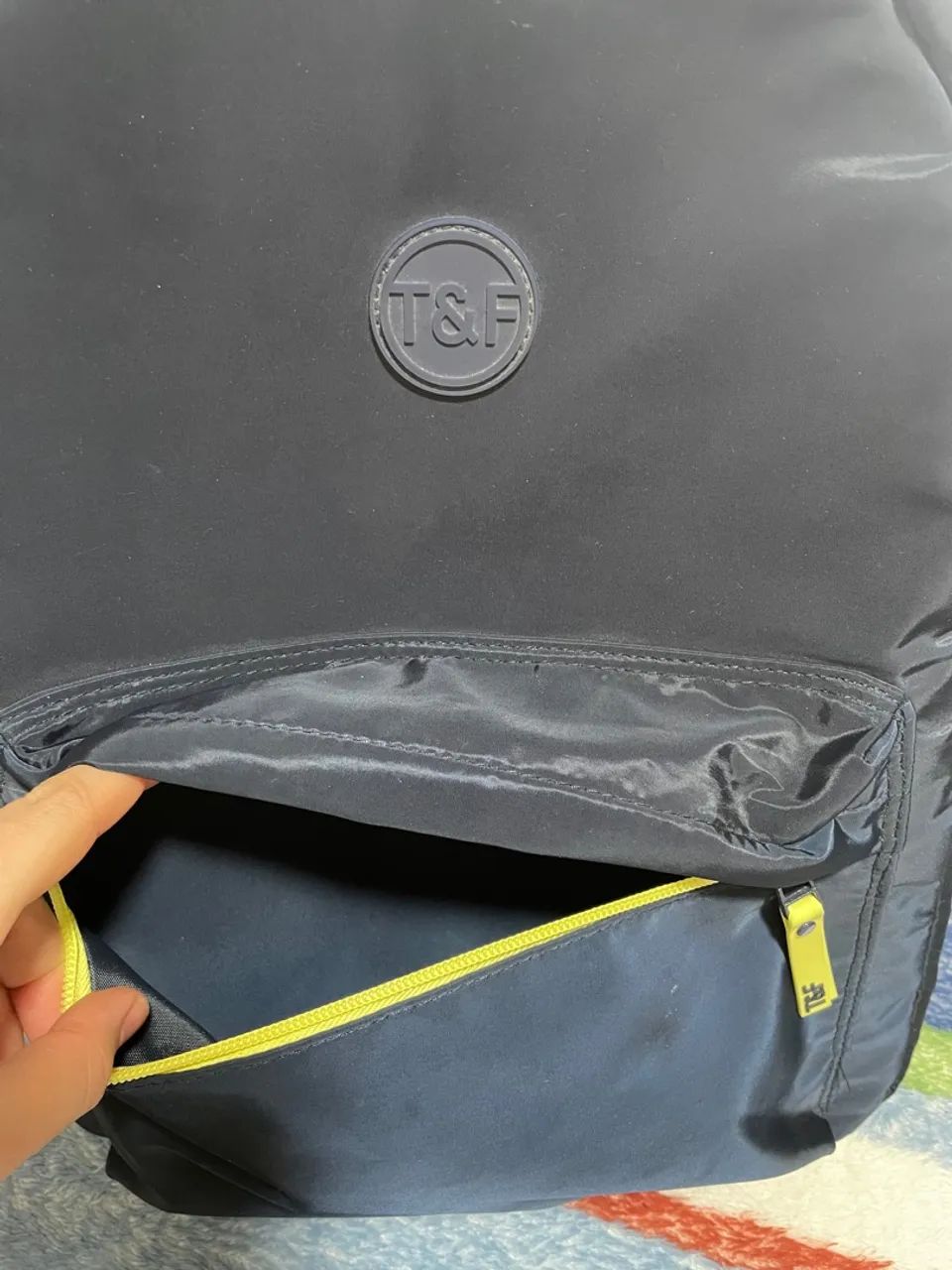 Mochila T&F Azul Marinho - Foto 5