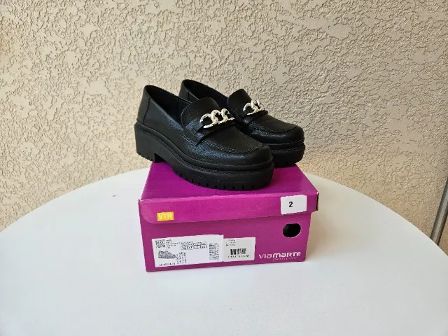 Sapato Preto Via Marte N*36