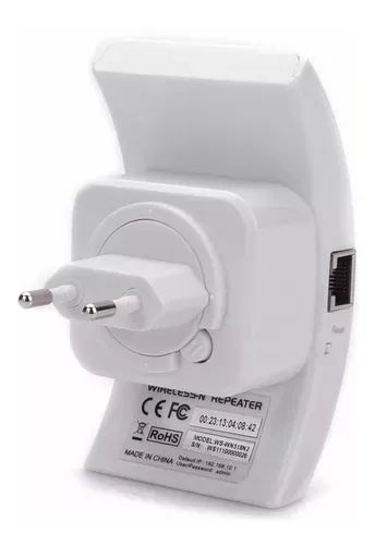 Repetidor De Sinal Wifi Amplificador Sem Fio Cor Branco - Foto 5