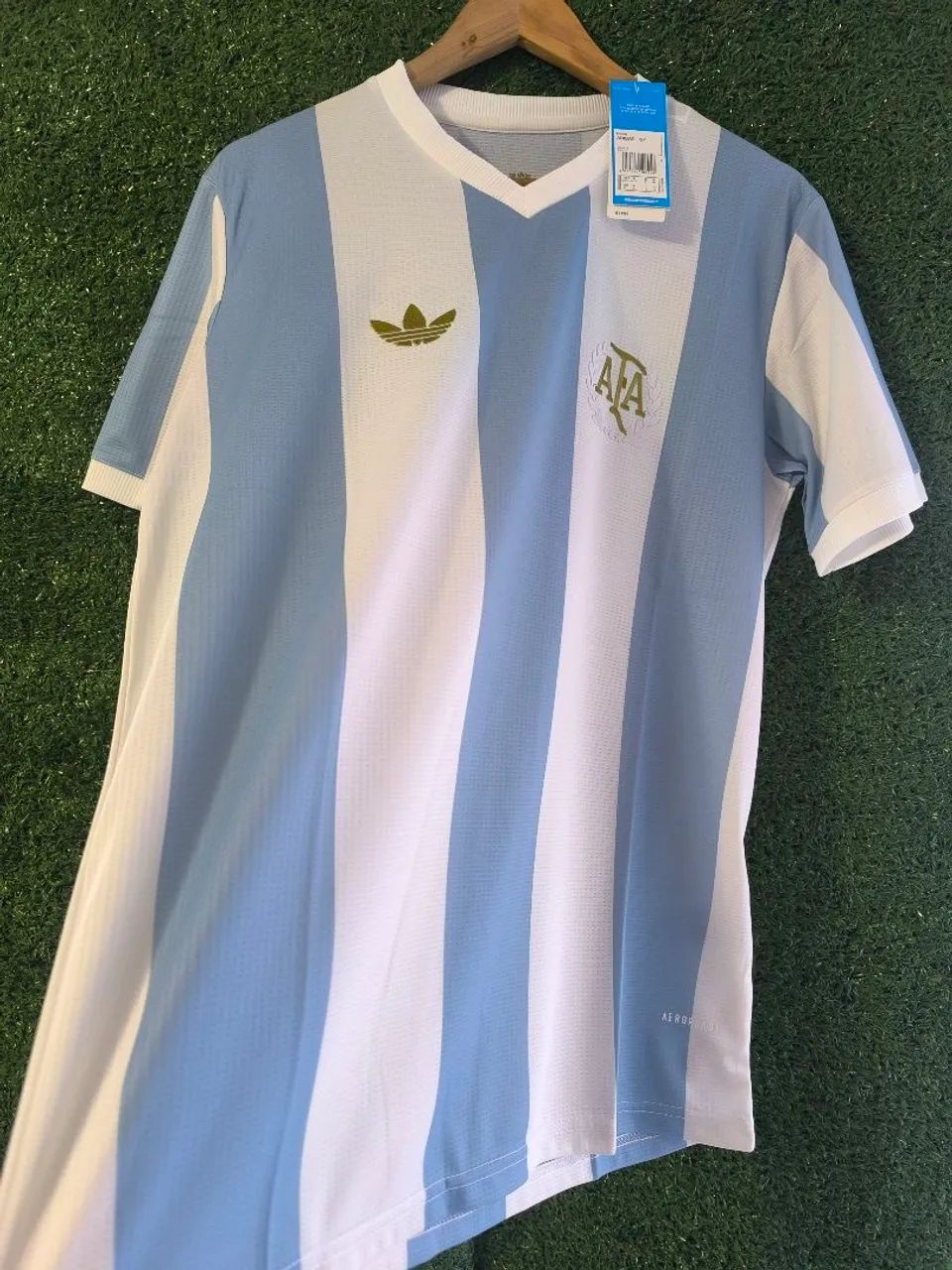 Camisa da Argentina Edição especial - Adidas 50 anos  - Foto 4
