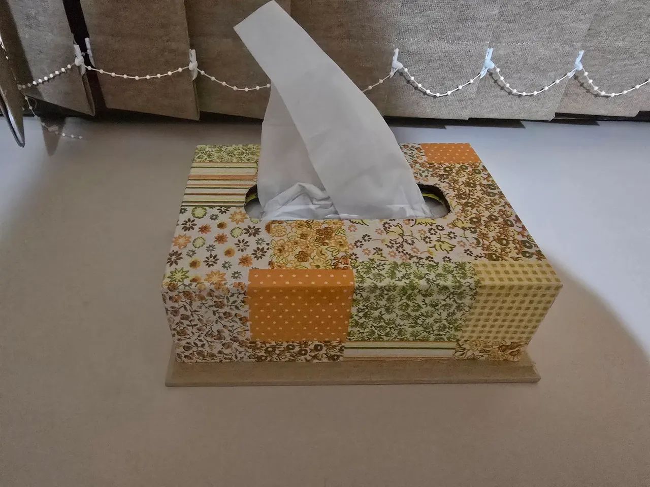 Caixa para lenço papel