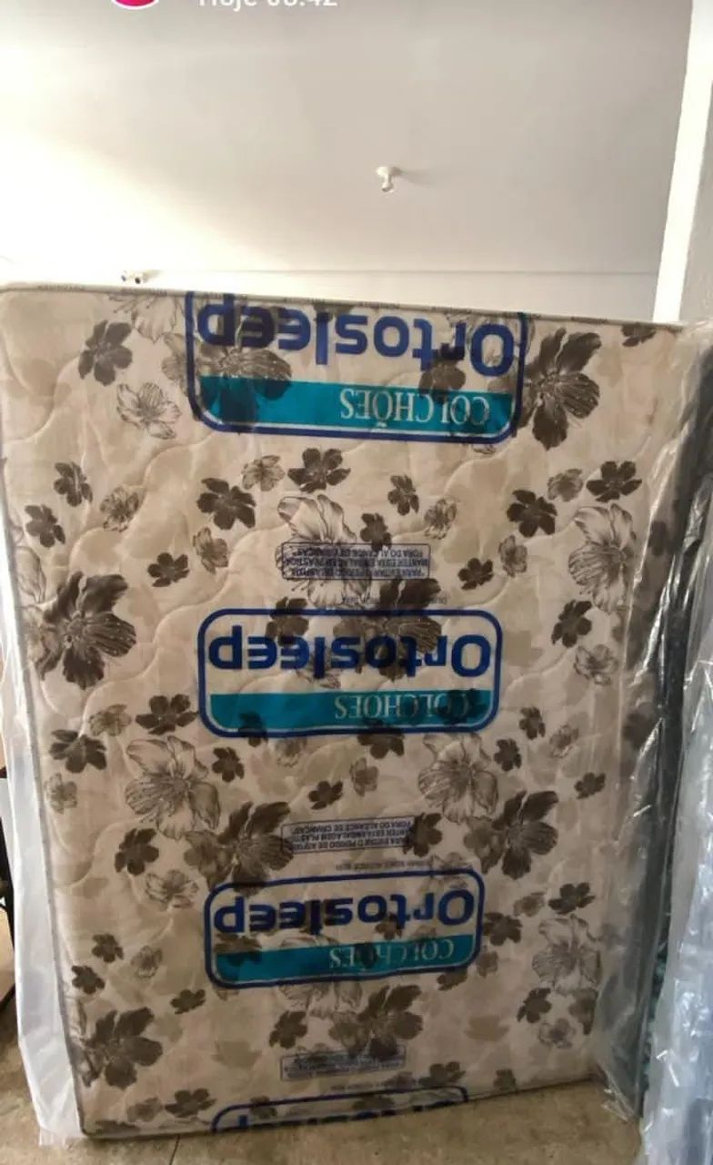 Cama box conjugada com 10 cm de espuma selada d28
