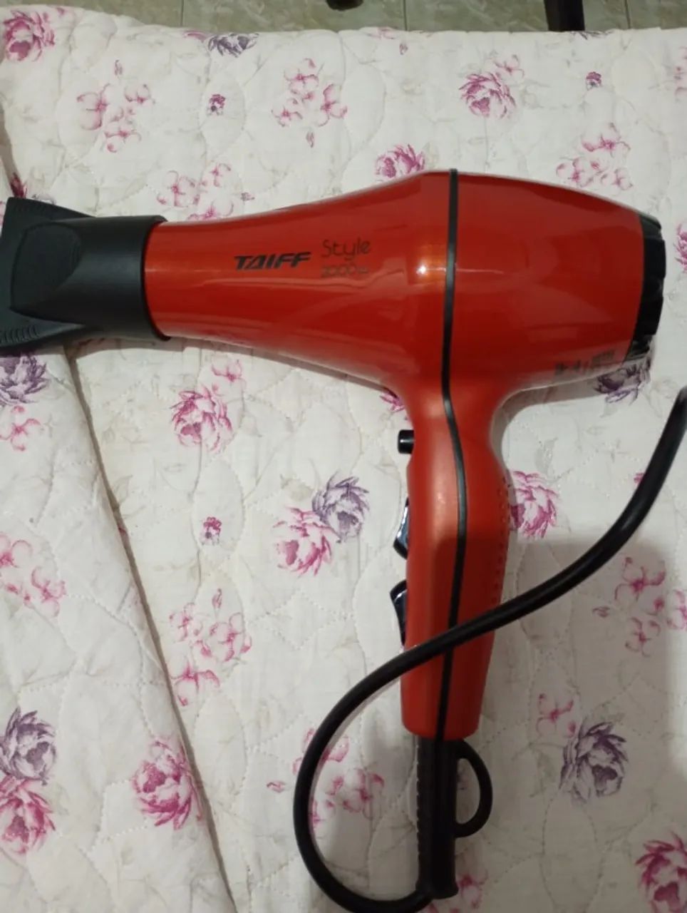 Secador Taiff Style red 2000W Semi novo (Quase nunca usado) - Foto 3