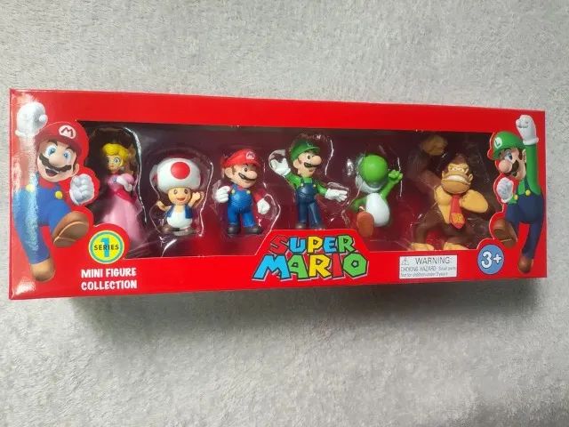 kit 6 bonecos super mario bros 60,00 / Com caixa 80,00 - Foto 4