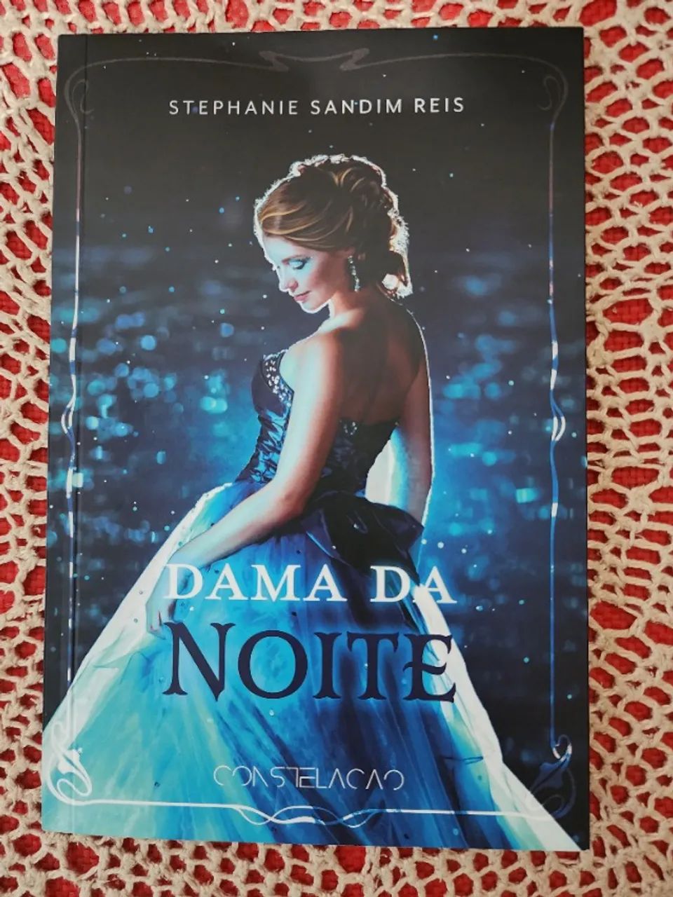 Livro Dama da Noite (romance, novo, com autógrafo não nominal)