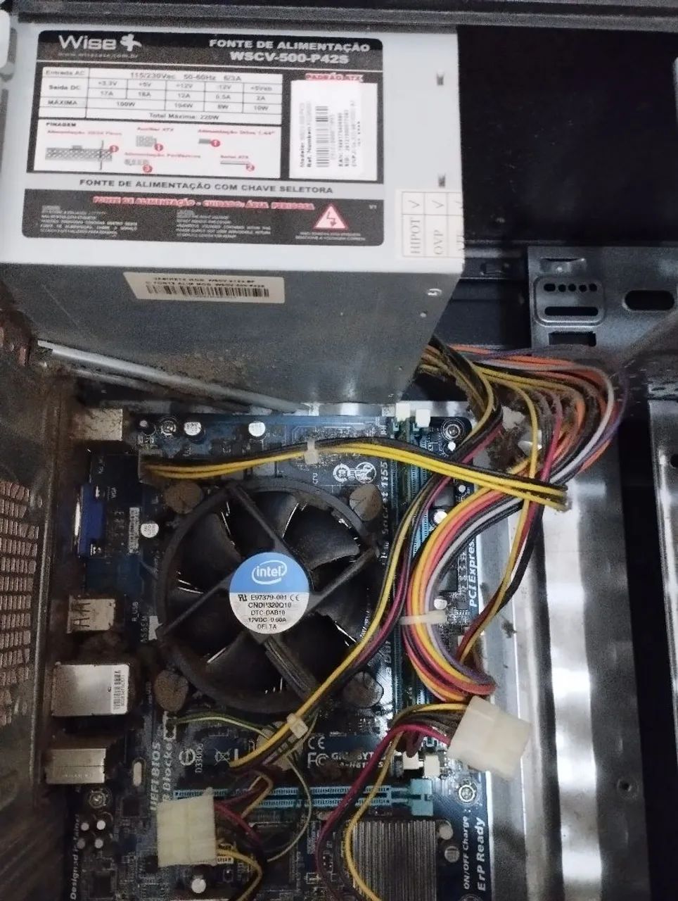 Gabinete PC Preto sem HD64286209833345121