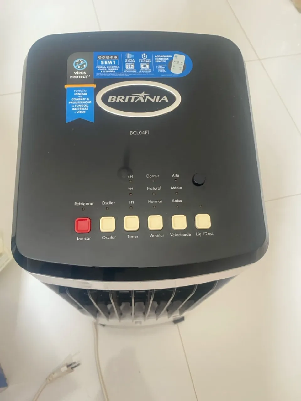 Climatizador de Ar Britânia BCL04F1