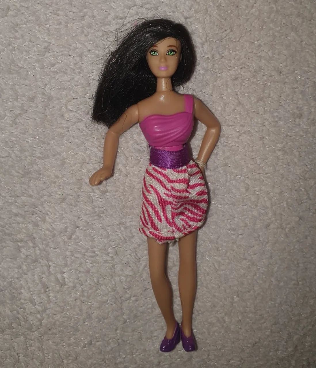 mini boneca barbie teresa mcdonald's 12cm - Foto 2
