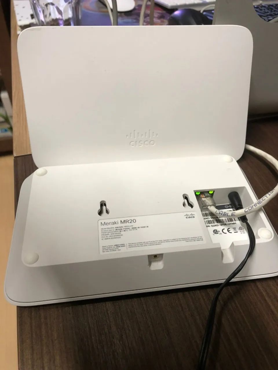 Roteador Gerenciado Cisco Access Point firewall 2.4 Ghz e 5.0 Ghz - Meraki  Mr20 - Foto 2