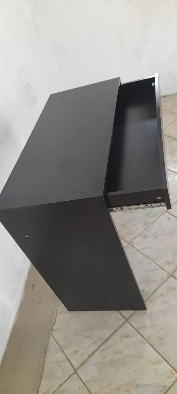 Escrivaninha preta para casa ou escritório  - Foto 2