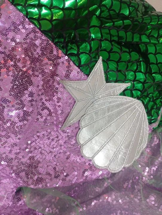 Fantasia de Sereia Infantil Tamanhos P ao GG - Foto 5