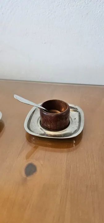 conjunto de mini açucareiro antigo - Foto 3