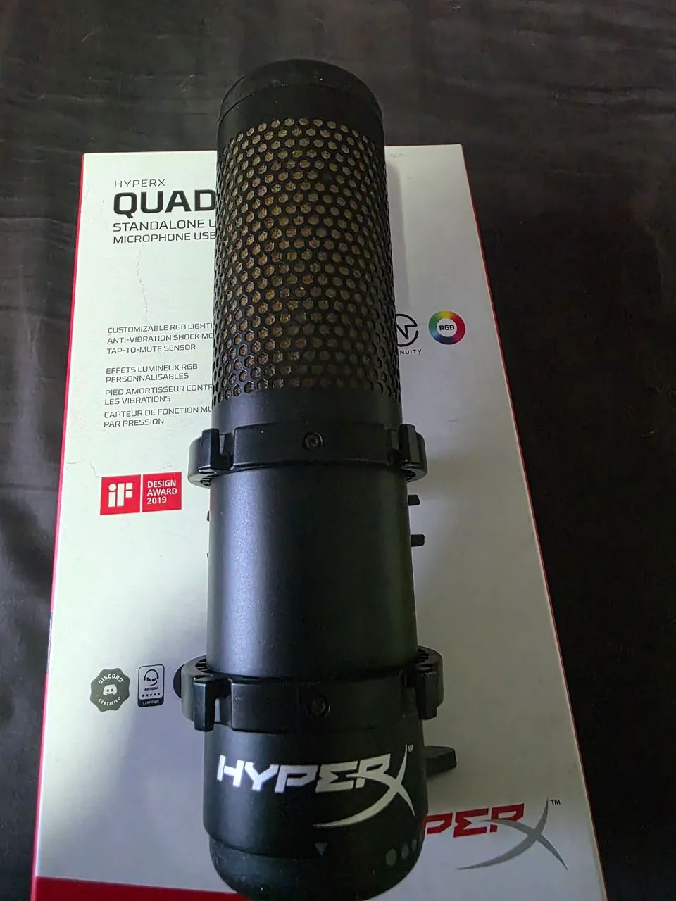 Vendo microfone hyperx quadcast S  - Foto 4